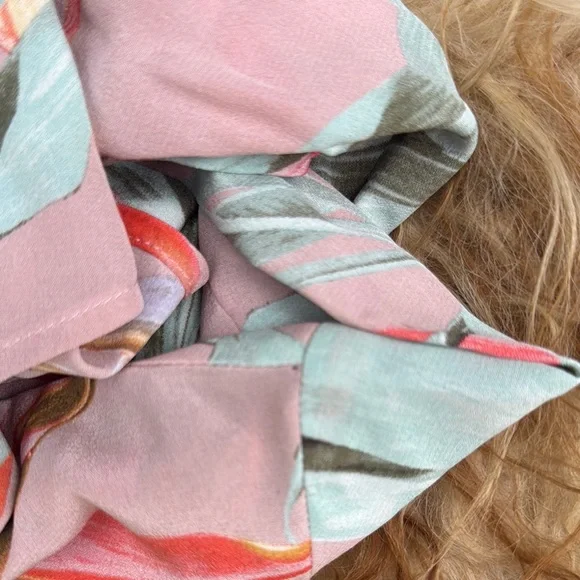 NWT Pure Collection Silk floral Long Sleeve Button Down Shirt - Picture 16 of 16